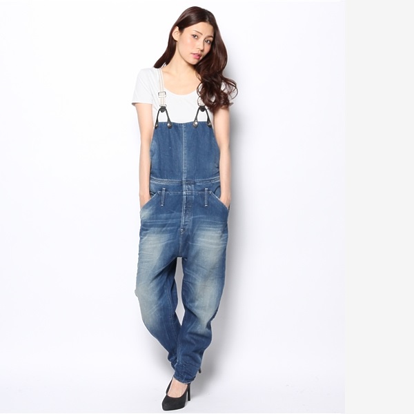 ДАМСКИ ДЪНКОВ ГАЩЕРИЗОН - G-STAR RAW A CROTCH SALOPETTE - 2