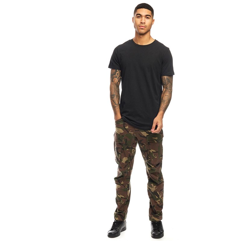 МЪЖКИ ПАНТАЛОН – G-STAR RAW Rovic 3D Straight Tapered Cargo Pants Dark Fall AO - 3
