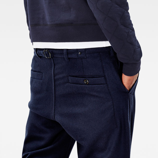 Мъжки Спортно-Елегантен Панталон - G-STAR RAW BRONSON LOOSE CROPPED PANTS - 5
