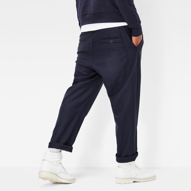 Мъжки Спортно-Елегантен Панталон - G-STAR RAW BRONSON LOOSE CROPPED PANTS - 2