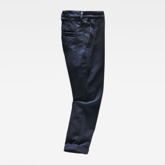 Мъжки Спортно-Елегантен Панталон - G-STAR RAW BRONSON LOOSE CROPPED PANTS - 3