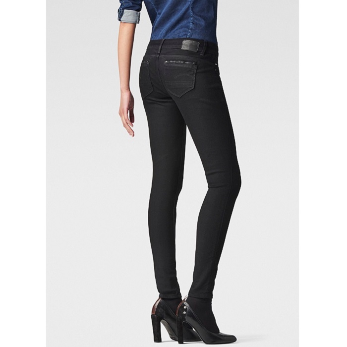 ДАМСКИ ДЪНКИ - G-STAR RAW MIDGE ZIP LOW SUPER SKINNY - 2
