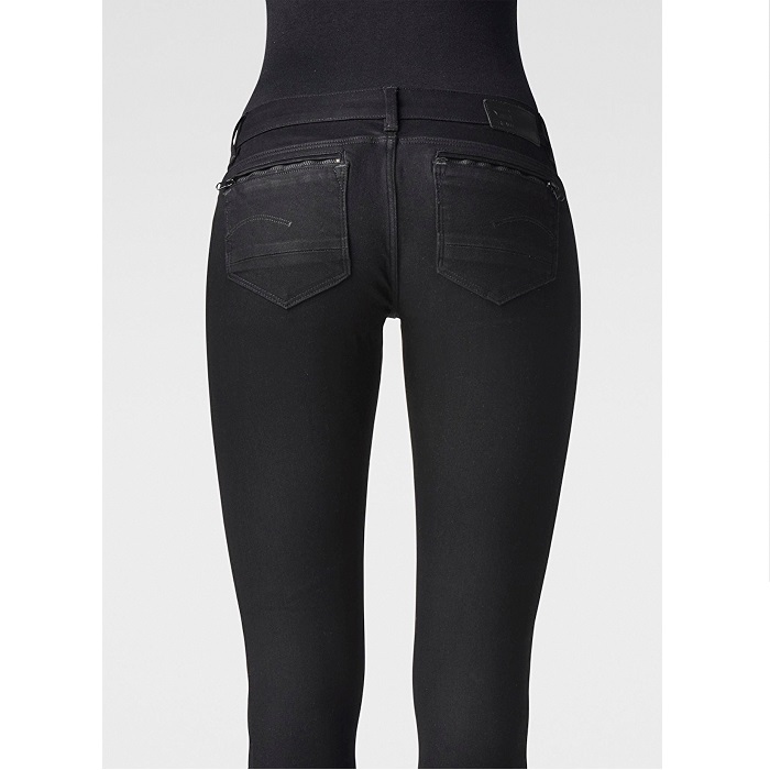 ДАМСКИ ДЪНКИ - G-STAR RAW MIDGE ZIP LOW SUPER SKINNY - 3