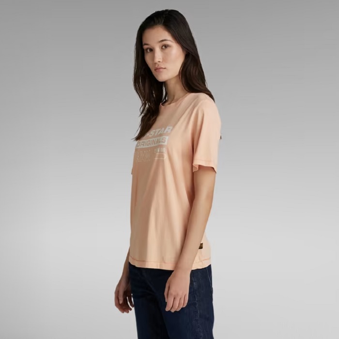 Дамска Тениска – G-STAR RAW ORIGINALS LABEL T-SHIRT - 2