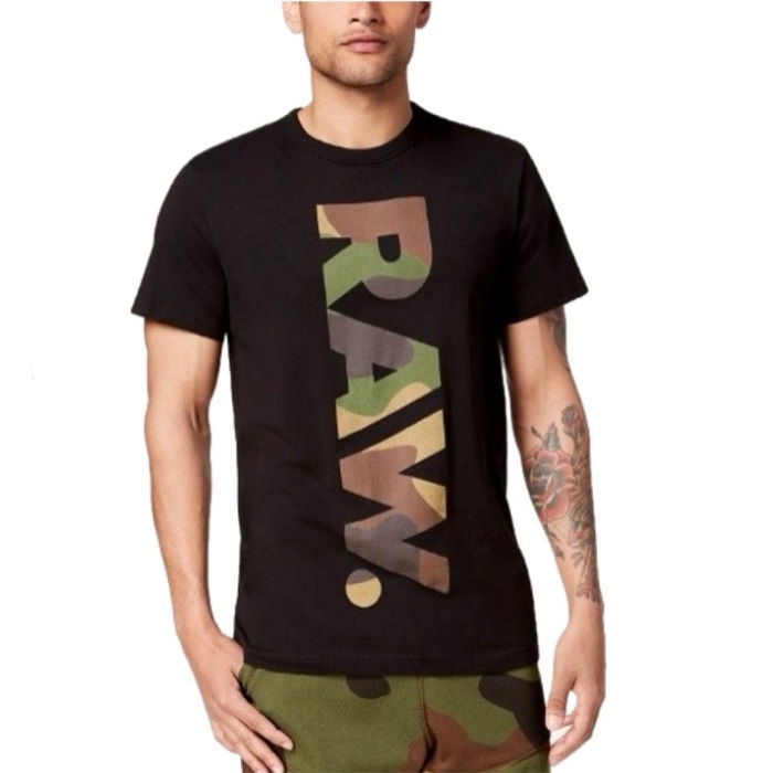 Детска Тениска – G-STAR RAW Daba Camo Large Logo - 2