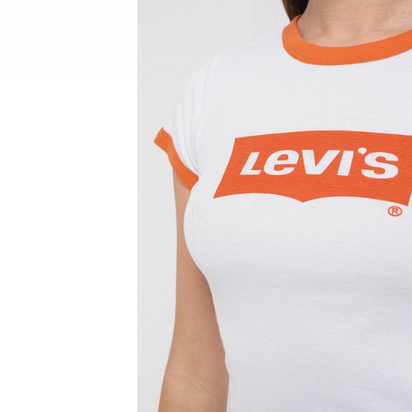 ДАМСКА ТЕНИСКА - LEVI'S T-SHIRT GRAPHIC RINGER MINI - 6