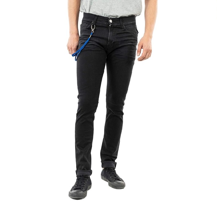 Мъжки Дънки - Replay Max Titanium Stretch Slim Fit Jeans - 2