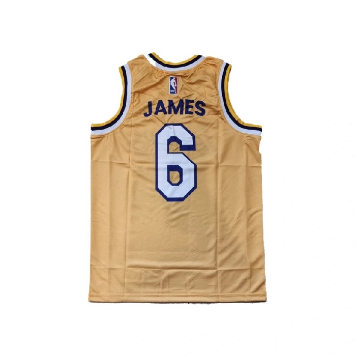 Мъжки Баскетболен Потник – NBA LOS ANGELES LAKERS Lebron James 6 - 2