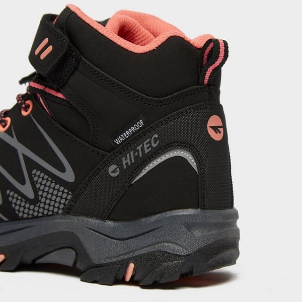 ДЕТСКИ БОТИ - HI-TEC WATERPROOF BLACKOUT MID WP Hiking shoes - 6