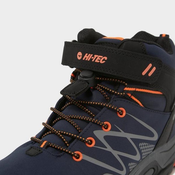 ДЕТСКИ БОТИ - HI-TEC WATERPROOF BLACKOUT MID WP Hiking shoes - 5