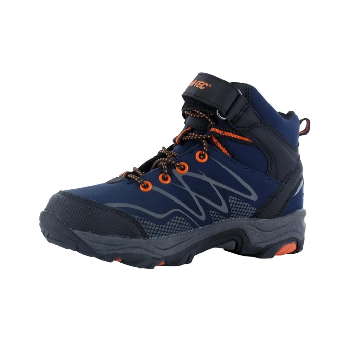 ДЕТСКИ БОТИ - HI-TEC WATERPROOF BLACKOUT MID WP Hiking shoes - 4