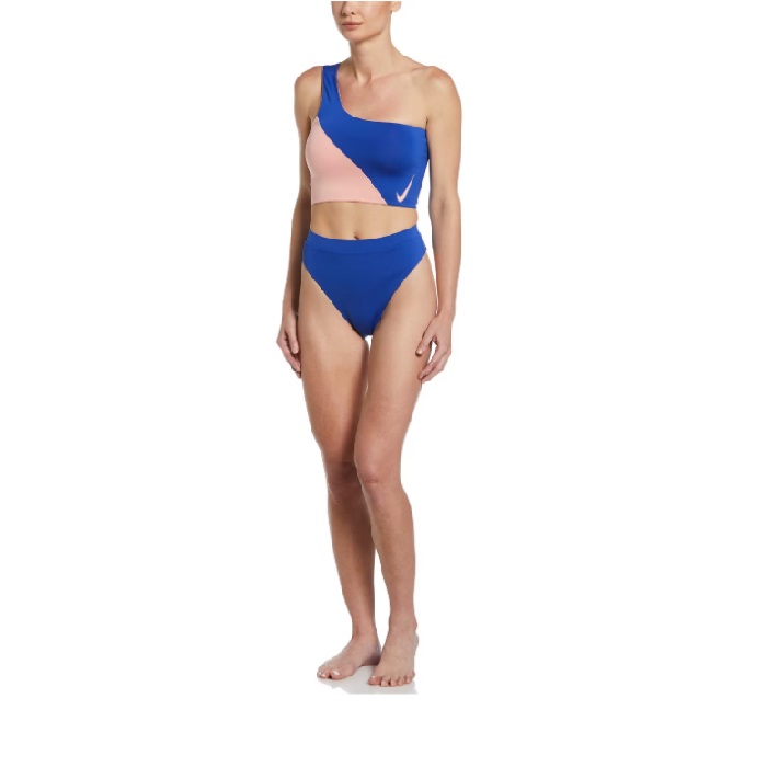 Дамско Бюстие - Nike Swimming Icon Colourblock 3 in 1 Bikini Top - 5