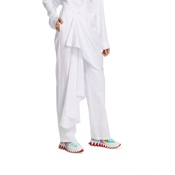 Дамски Спортно Елегантен Панталон - Reebok Classics Womens X Pyer Moss Draped Pants - 3