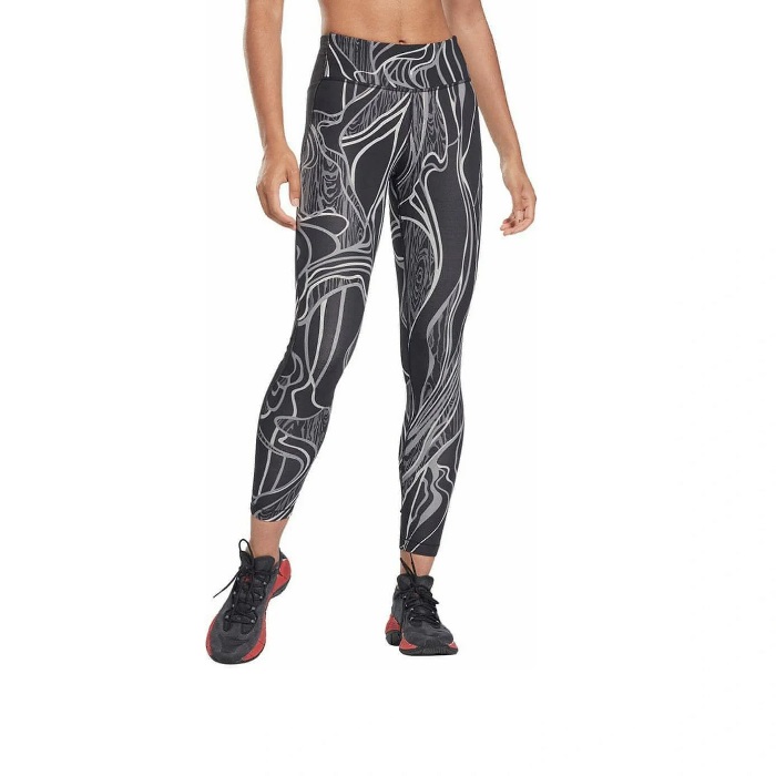 Дамски Спортен Клин - Reebok Lux Speedwick Graphic Tight Leggings - 3