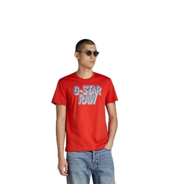 МЪЖКА ТЕНИСКА – G-STAR RAW 3D Dotted Graphic - 3