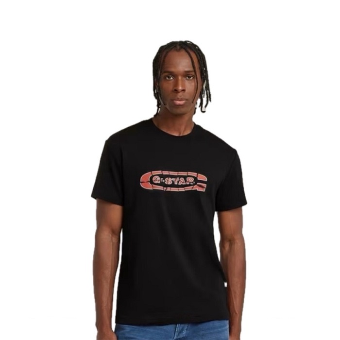 МЪЖКА ТЕНИСКА – G-STAR RAW DESTROYED OLD SKOOL LOGO T-SHIRT - 2