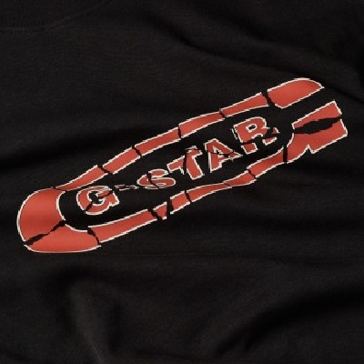 МЪЖКА ТЕНИСКА – G-STAR RAW DESTROYED OLD SKOOL LOGO T-SHIRT - 6