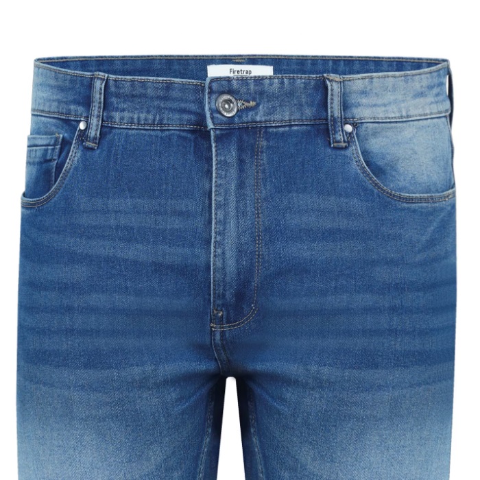 Мъжки Дънки -  Firetrap Stretch Slim Fit Jeans - 4
