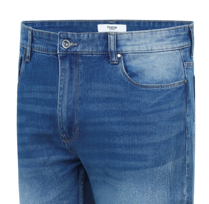 Мъжки Дънки -  Firetrap Stretch Slim Fit Jeans - 5