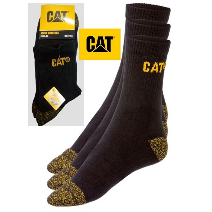 Мъжки Работни Чорапи - Caterpillar Work Quarters Socks - 5