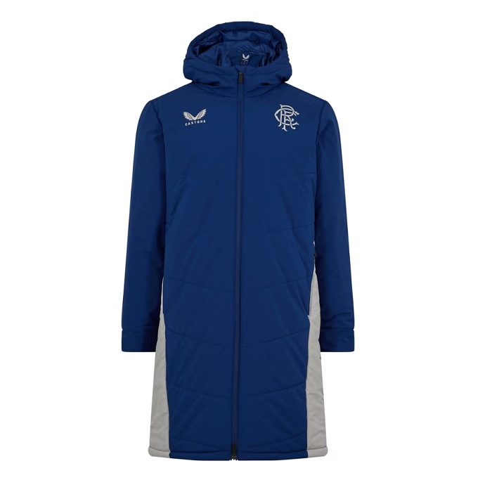 Зимно Спортно Яке - Castore FC Glasgow Rangers Licensed Rain Anorak Jacket