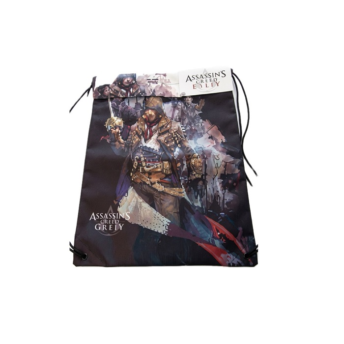 Спортна Чанта тип Мешка – Assassin's Creed Greiy Gym sack
