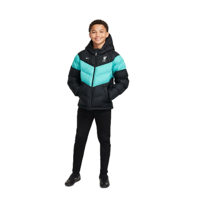 Дамско Зимно Яке - Nike FC LIVERPOOL Hoodie Puffer Jacket - 3